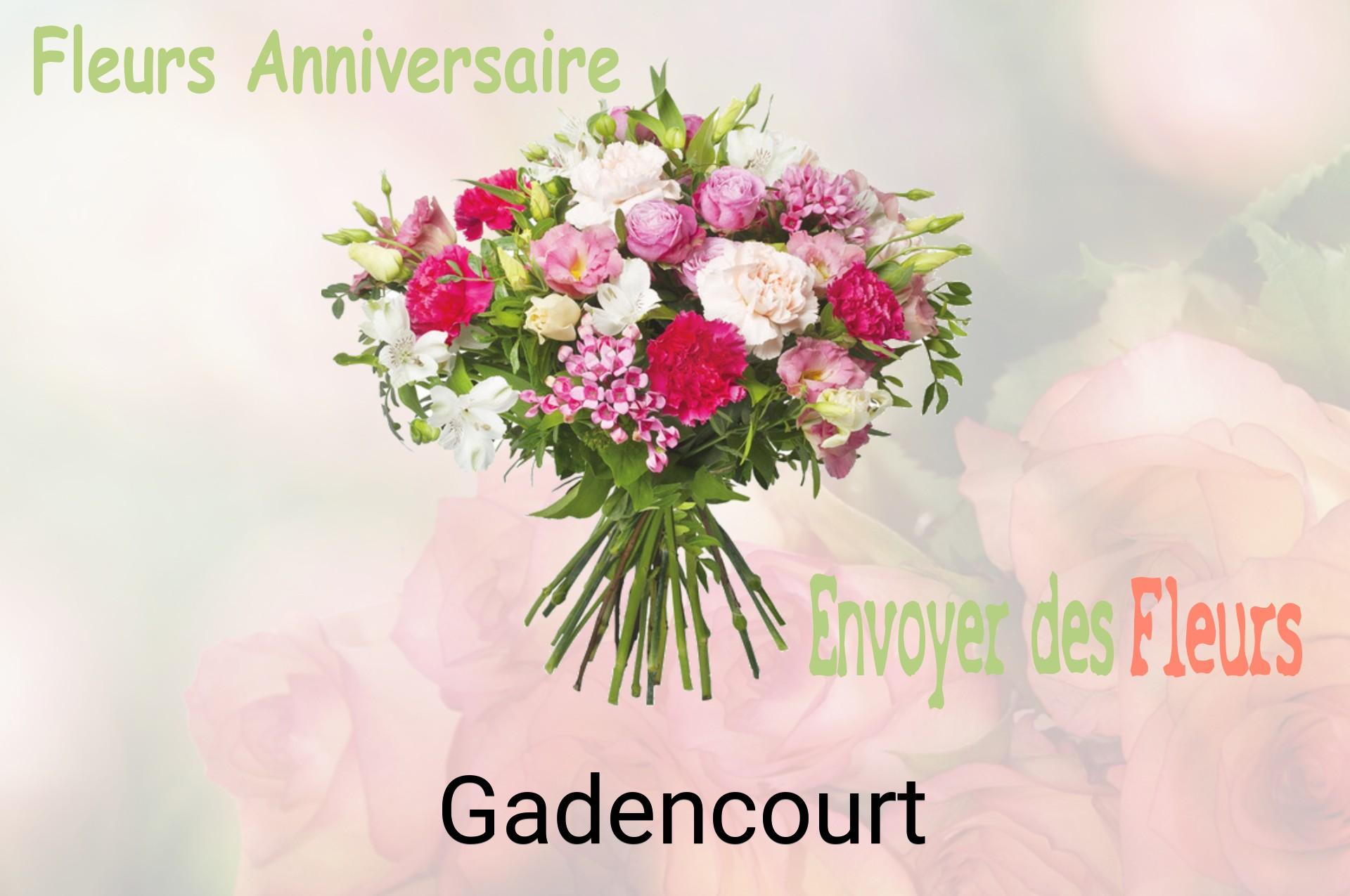 Bouquet de fleurs d’anniversaire livré à Gadencourt